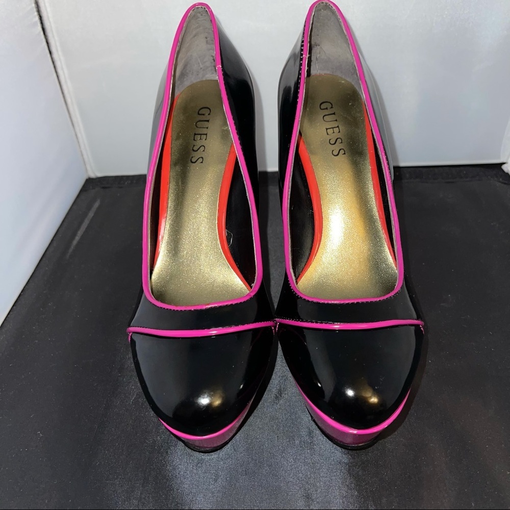 Guess | Patent Leather Color Block Stilettos​